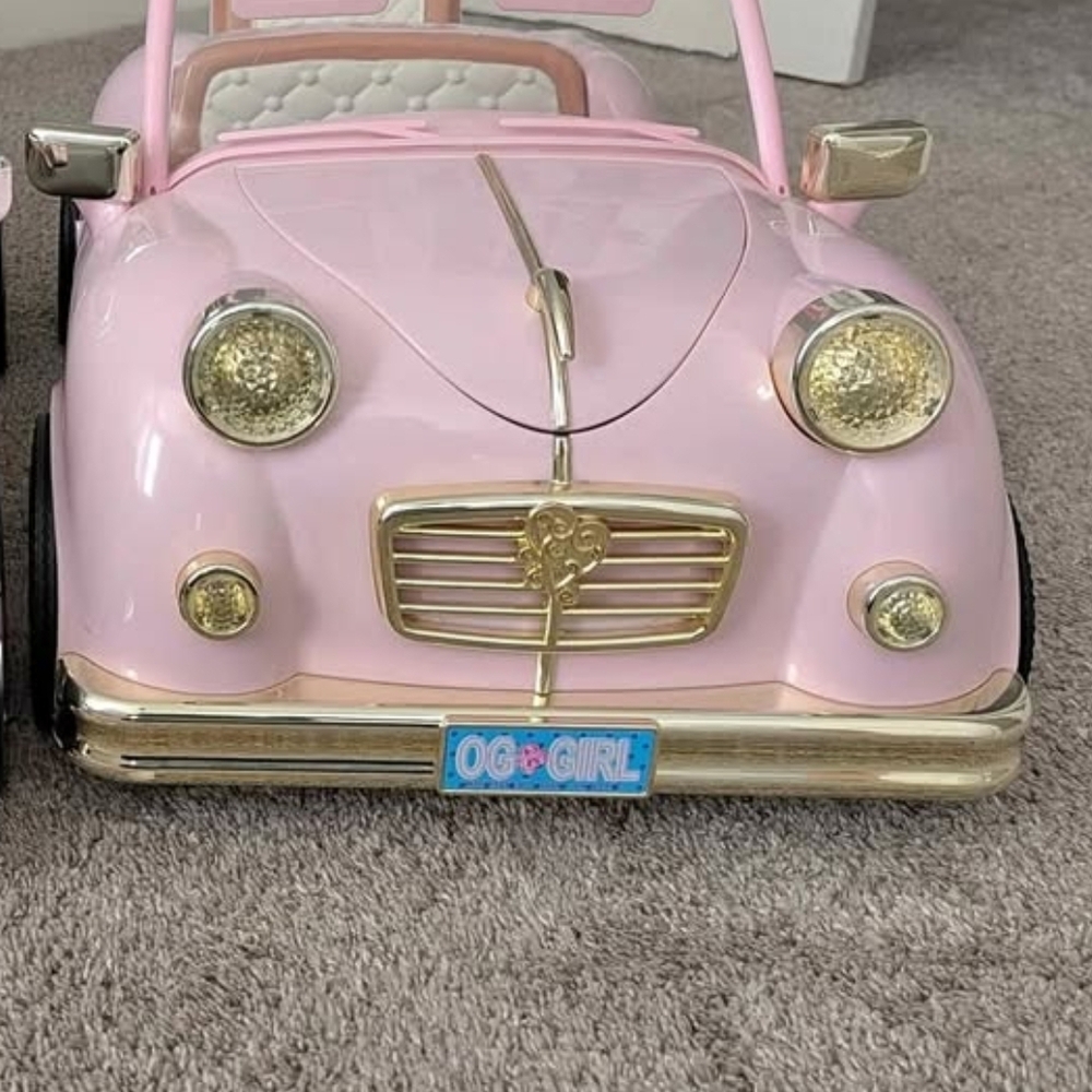 Pink & Gold Our Generation Doll Convertible